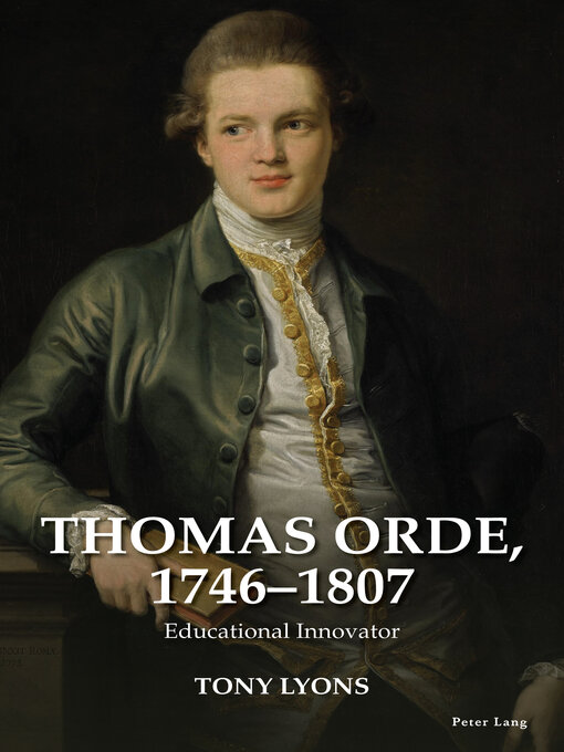 Title details for Thomas Orde, 1746–1807 by Tony Lyons - Available